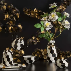 MacKenzie-Childs Serveware|Tea Kettles<Queen Bee Tea For One