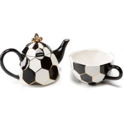 MacKenzie-Childs Serveware|Tea Kettles<Queen Bee Tea For One