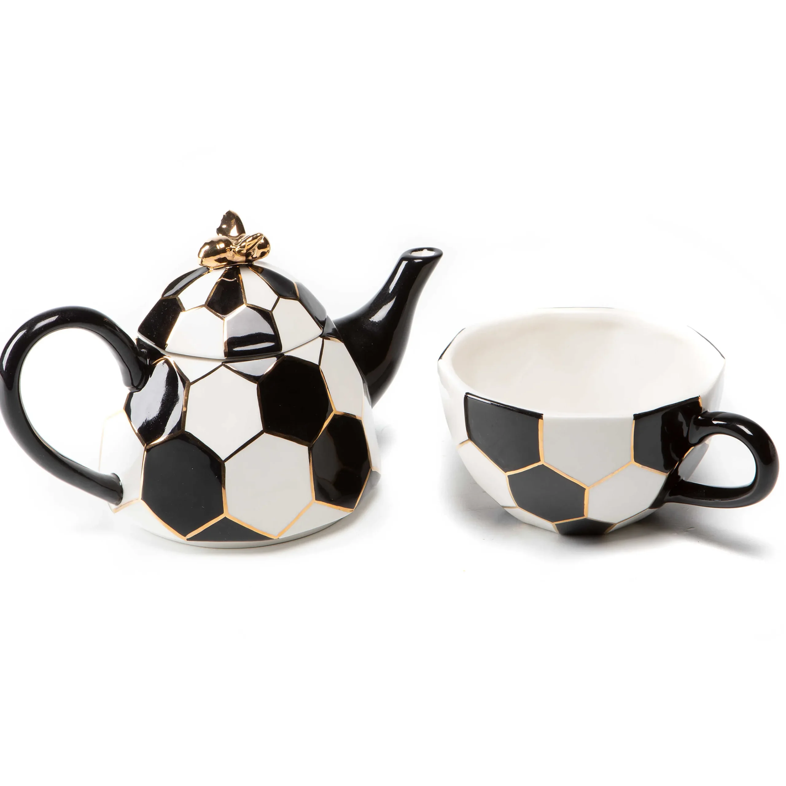MacKenzie-Childs Serveware|Tea Kettles<Queen Bee Tea For One