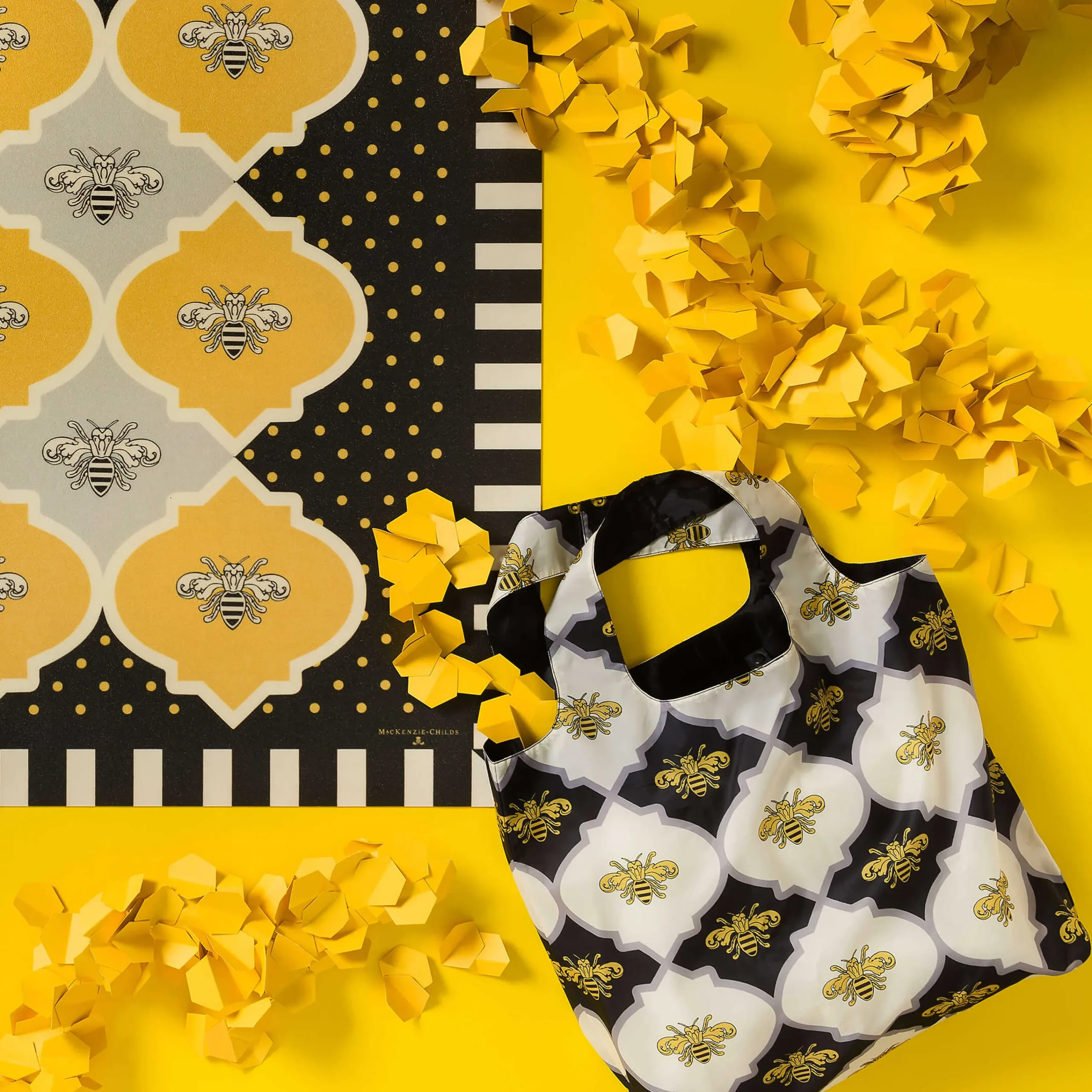 MacKenzie-Childs Accessories<Queen Bee To Go Tote