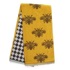 MacKenzie-Childs Kitchen & Table Linens<Queen Bee Woven Dish Towel