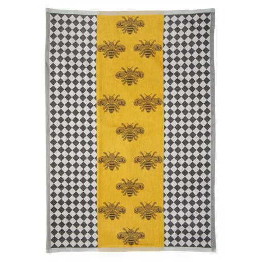 MacKenzie-Childs Kitchen & Table Linens<Queen Bee Woven Dish Towel