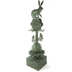 MacKenzie-Childs Easter|Spring<Rabbit Garden Totem