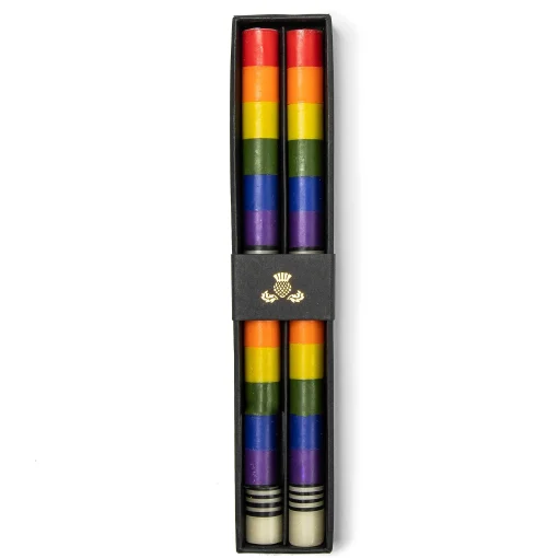 MacKenzie-Childs Candles & Fragrances|Table Accessories<Rainbow Dinner Candles, Set of 2