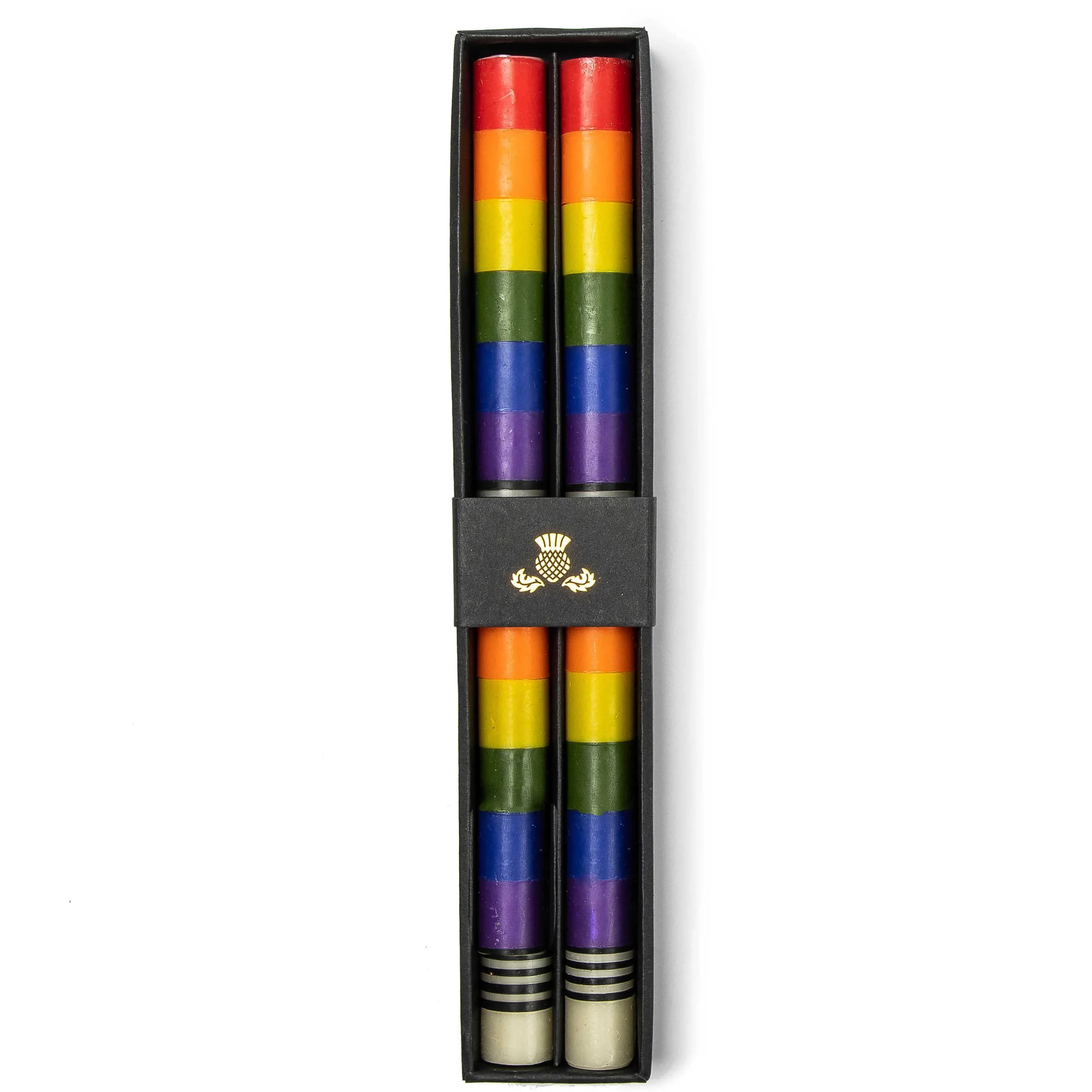 MacKenzie-Childs Candles & Fragrances|Table Accessories<Rainbow Dinner Candles, Set of 2