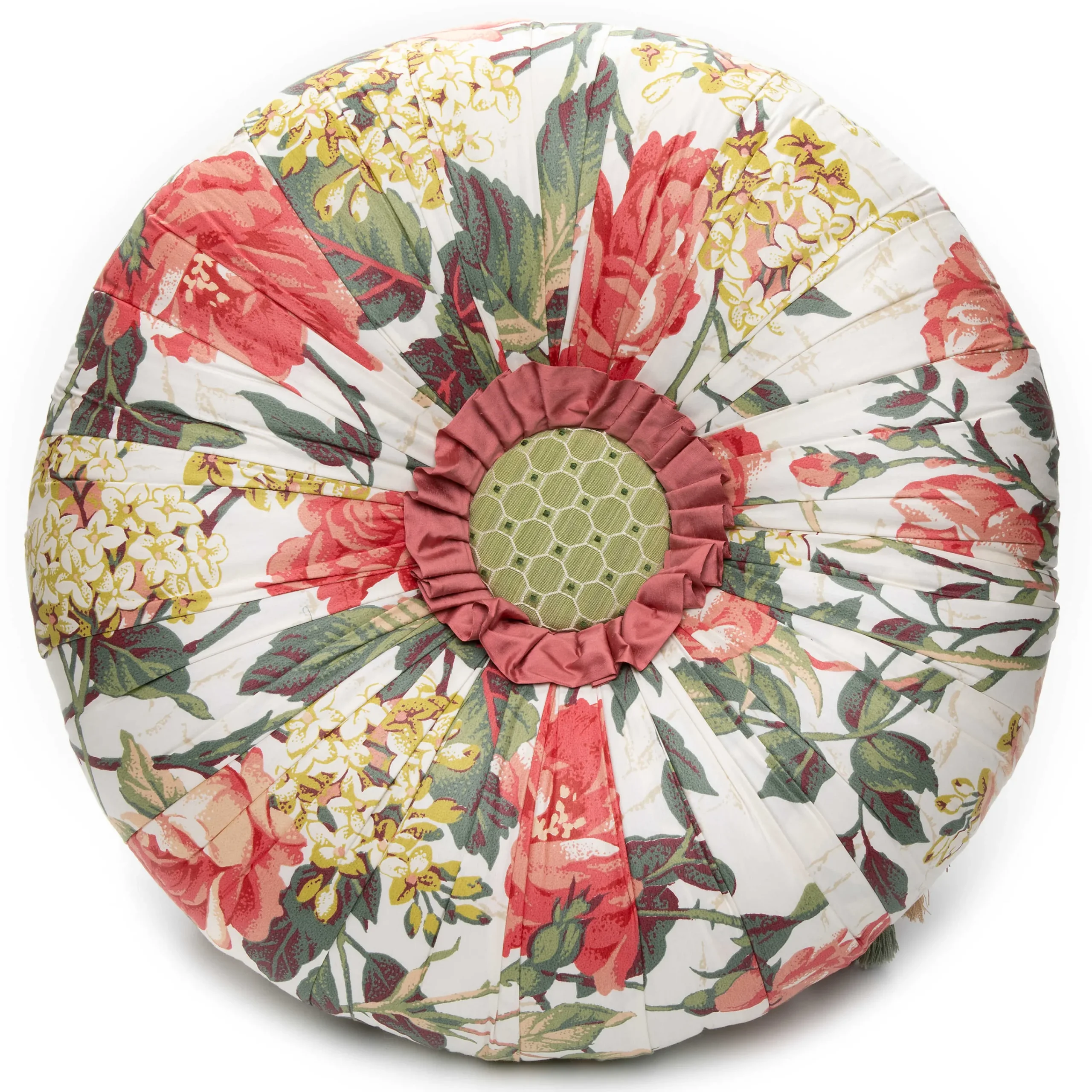 MacKenzie-Childs Living Room<Really Rosy Tuffet