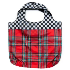 MacKenzie-Childs Accessories<Red Tartan To Go Tote