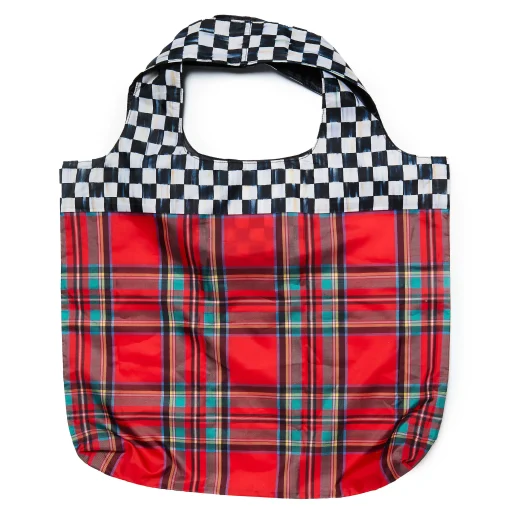 MacKenzie-Childs Accessories<Red Tartan To Go Tote
