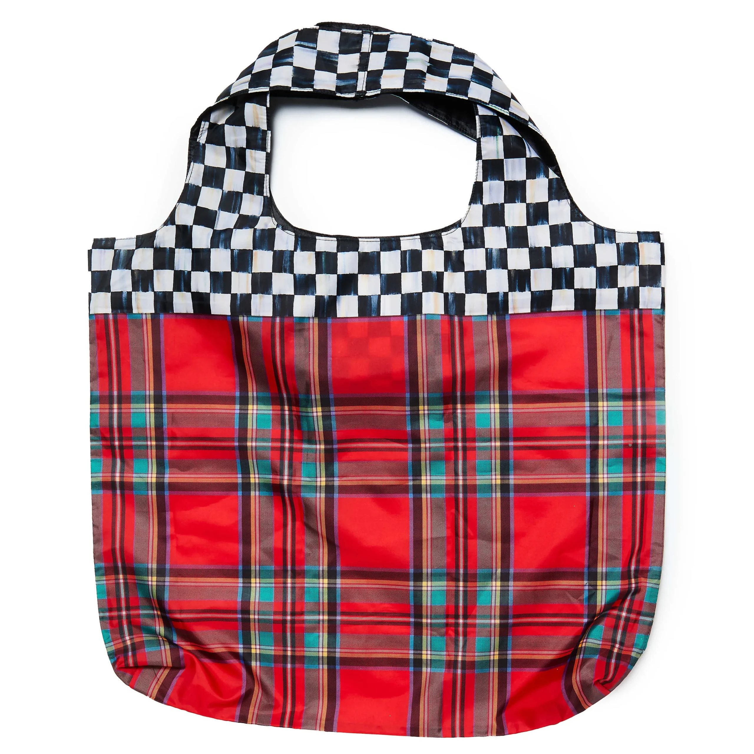 MacKenzie-Childs Accessories<Red Tartan To Go Tote