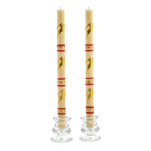 MacKenzie-Childs Holiday|Candles & Fragrances<Reindeer Dinner Candles, Set of 2
