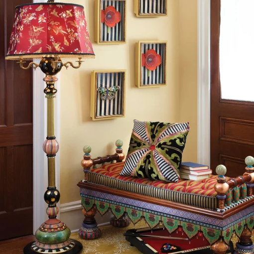 MacKenzie-Childs Entryway Furniture|Living Room<Ridiculous Bench