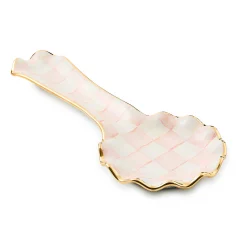 MacKenzie-Childs Kitchen Utensils & Tools<Rosy Check Ceramic Spoon Rest
