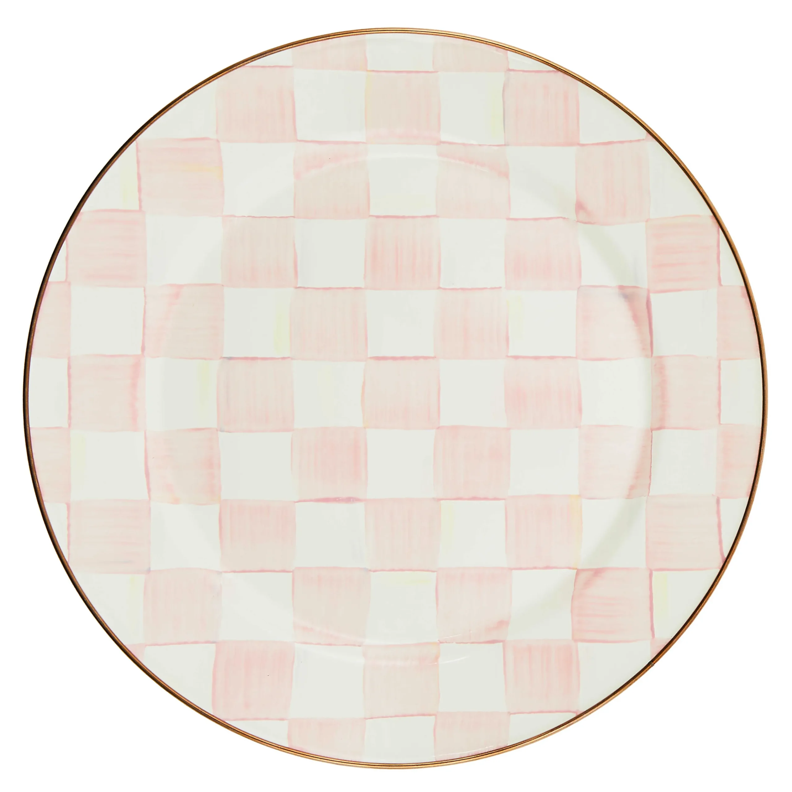 MacKenzie-Childs Easter|Spring<Rosy Check Charger/Plate