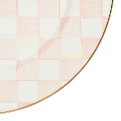 MacKenzie-Childs Easter|Spring<Rosy Check Charger/Plate