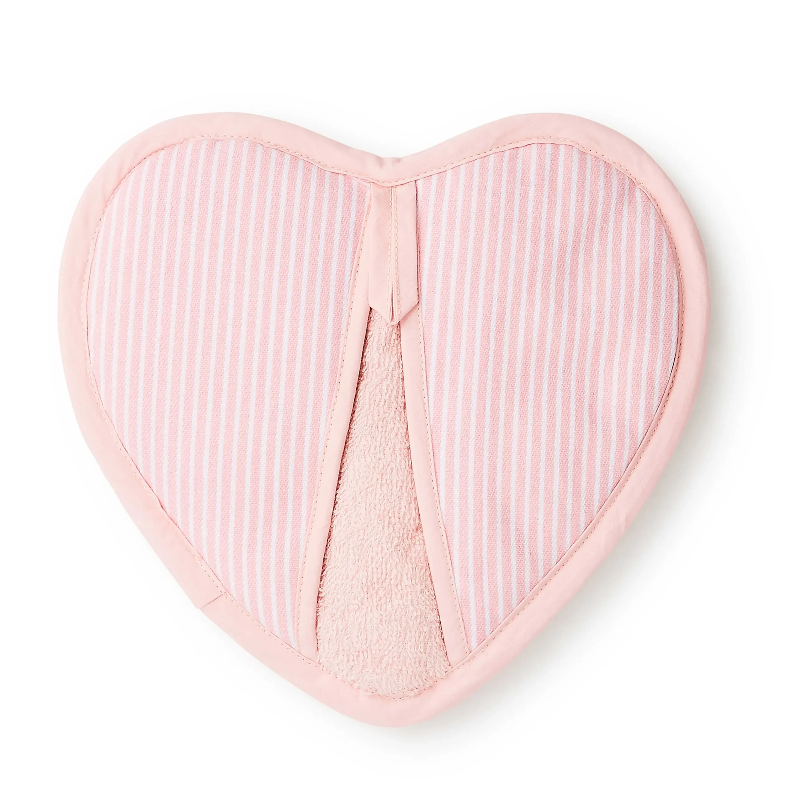 MacKenzie-Childs Kitchen & Table Linens<Rosy Check Heart Potholder