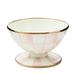 MacKenzie-Childs Serveware<Rosy Check Ice Cream Dish