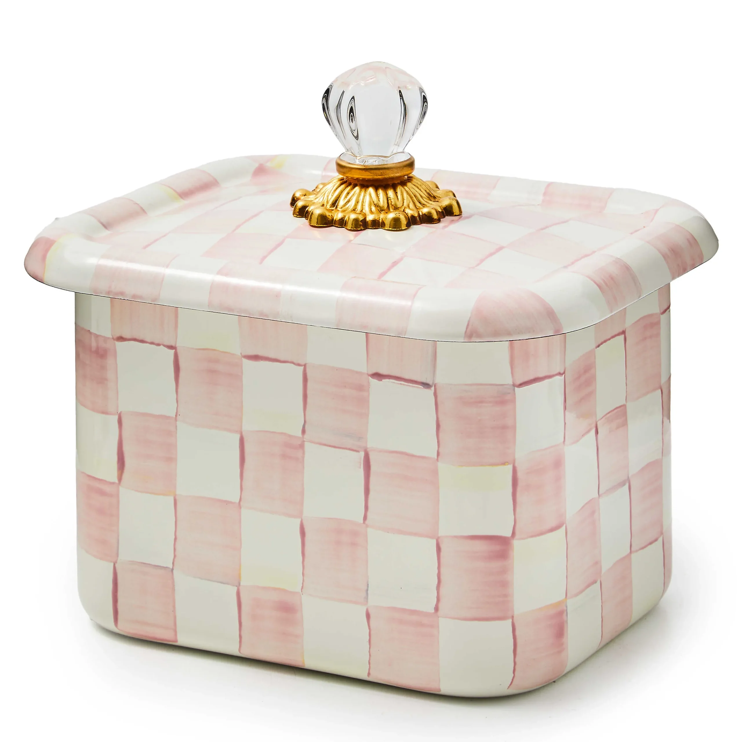 MacKenzie-Childs Kitchen Storage & Organization<Rosy Check Recipe Box