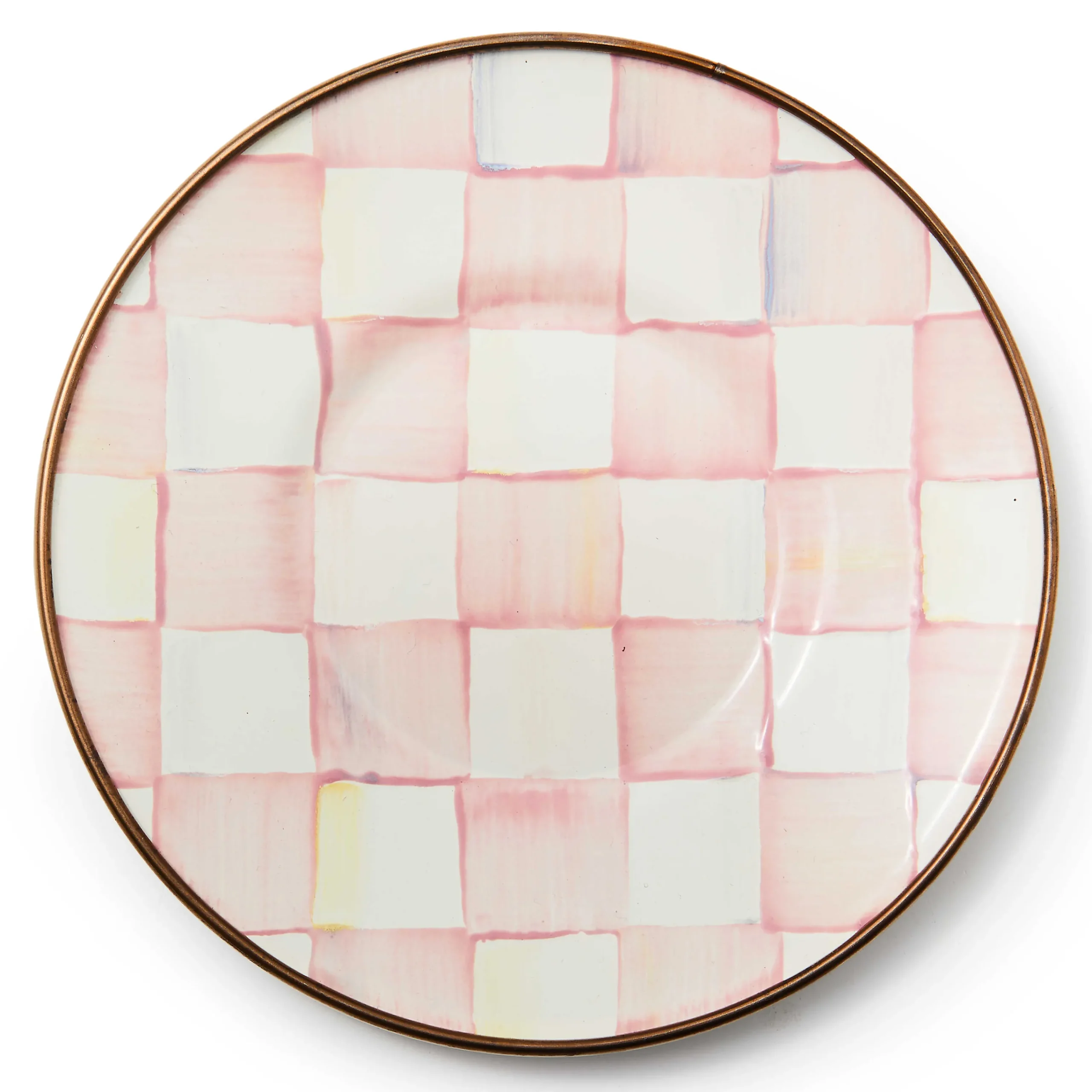 MacKenzie-Childs The Coffee Shop|Fall Entertaining<Rosy Check Saucer