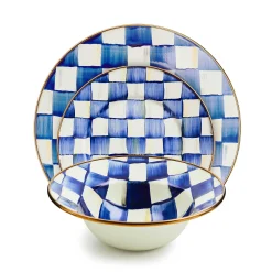MacKenzie-Childs Kitchen & Dining Sets|Dinnerware & Flatware<Royal Check 3 Piece Place Setting