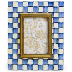 MacKenzie-Childs Room Accents<Royal Check 4 x 6 Frame