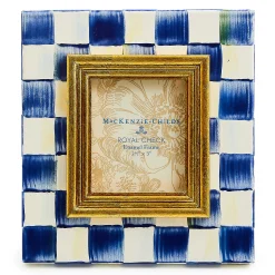 MacKenzie-Childs Room Accents<Royal Check 2.5 x 3 Frame