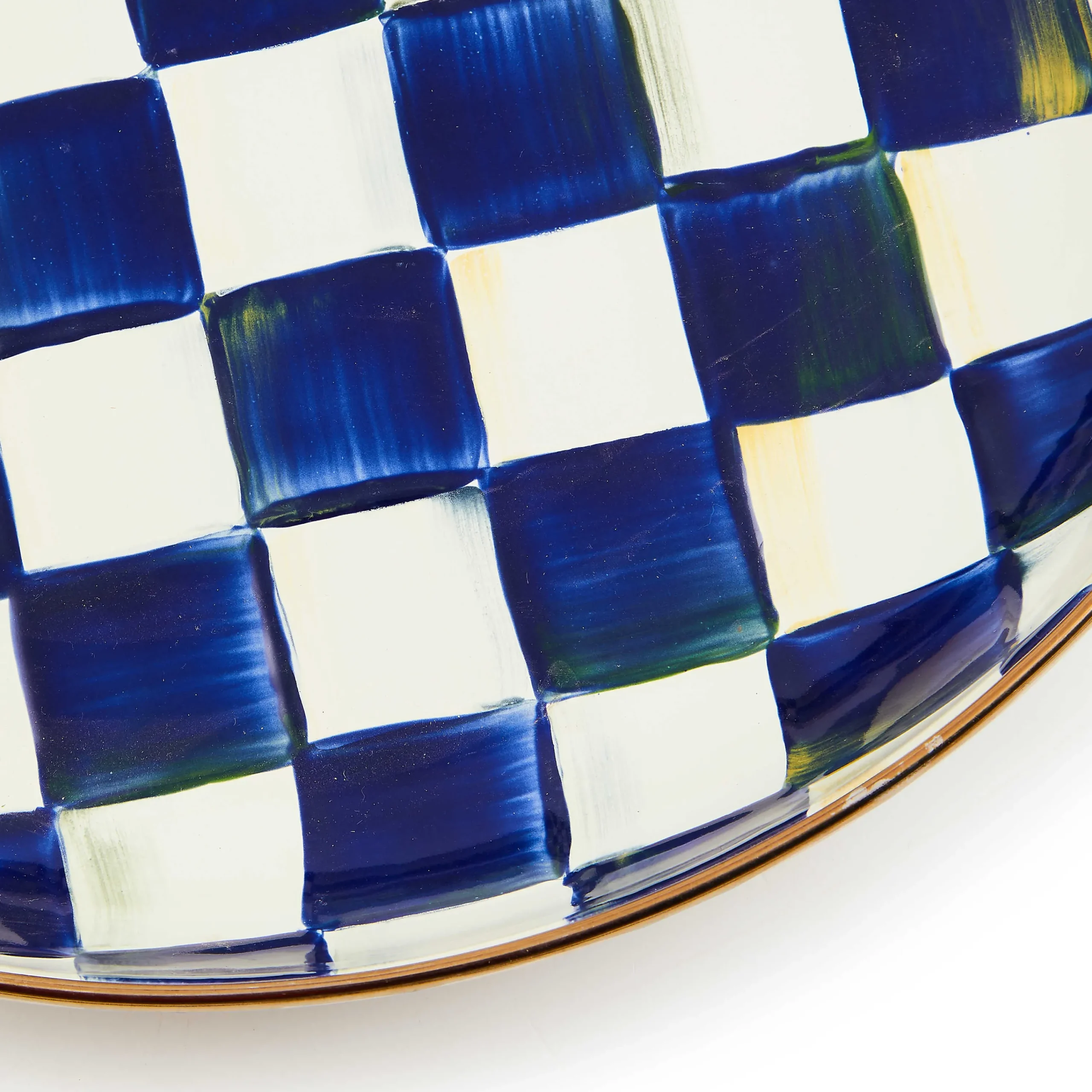 MacKenzie-Childs Serveware<Royal Check Abundant Bowl