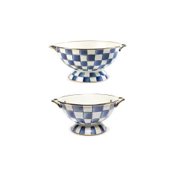 MacKenzie-Childs Kitchen & Dining Sets|Serveware<Royal Check Almost Everything Bowls, Set of 2