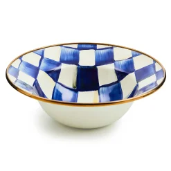 MacKenzie-Childs Dinnerware & Flatware<Royal Check Breakfast Bowl