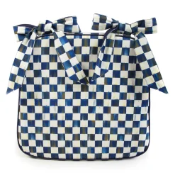 MacKenzie-Childs Pillows, Throws, & Cushions<Royal Check Chair Cushion