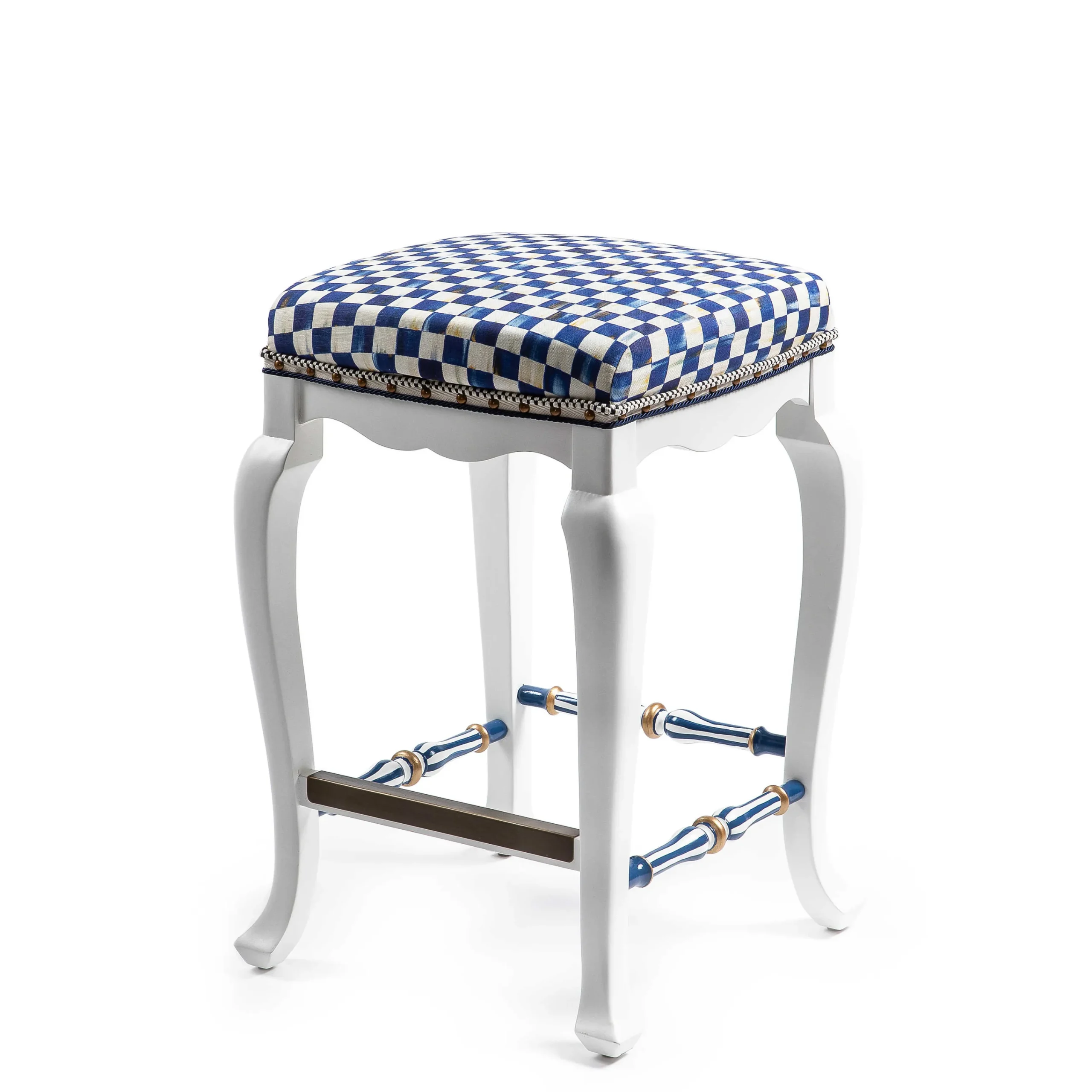 MacKenzie-Childs Dining Room & Kitchen<Royal Check Counter Stool