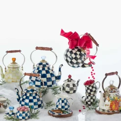 MacKenzie-Childs The Coffee Shop|Serveware<Royal Check Creamer