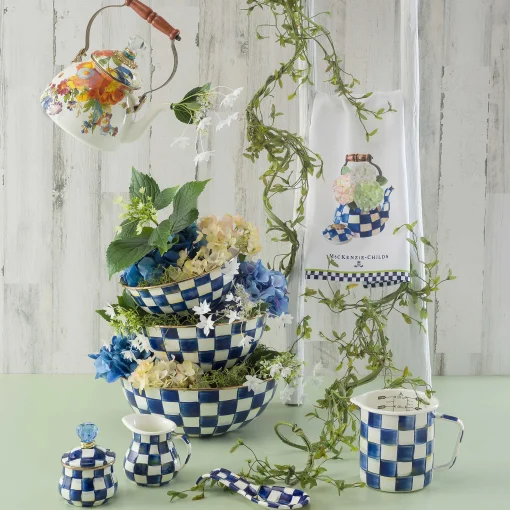 MacKenzie-Childs The Coffee Shop|Serveware<Royal Check Creamer