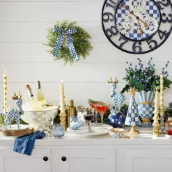 MacKenzie-Childs Holiday|Room Accents<Royal Check Deary Deer