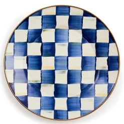 MacKenzie-Childs Dinnerware & Flatware<Royal Check Dinner Plate