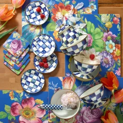 MacKenzie-Childs Bar Entertaining|Dinnerware & Flatware<Royal Check Everyday Bowl