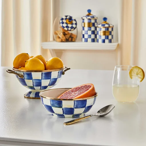 MacKenzie-Childs Bar Entertaining|Dinnerware & Flatware<Royal Check Everyday Bowl