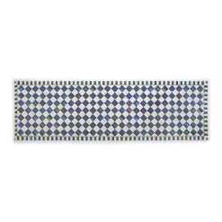 MacKenzie-Childs Rugs<Royal Check Floor Mat - 2'6 x 8' Runner