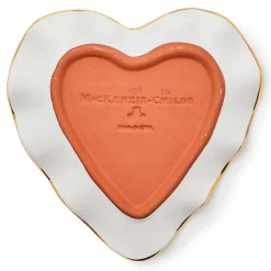 MacKenzie-Childs Bar Entertaining|Serveware<Royal Check Fluted Heart Plate