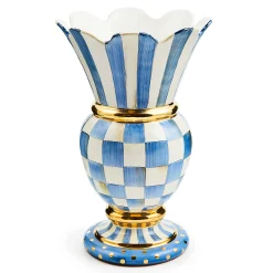 MacKenzie-Childs Room Accents<Royal Check Great Vase