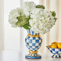 MacKenzie-Childs Room Accents<Royal Check Great Vase