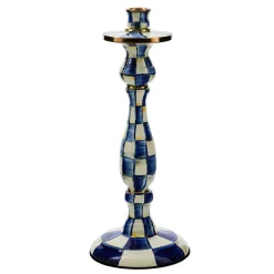 MacKenzie-Childs Candles & Fragrances<Royal Check Large Candlestick