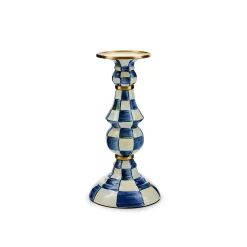 MacKenzie-Childs Candles & Fragrances<Royal Check Large Pillar Candlestick