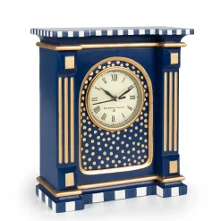 MacKenzie-Childs Room Accents<Royal Check Mantel Clock