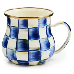 MacKenzie-Childs The Coffee Shop|Drinkware<Royal Check Mug