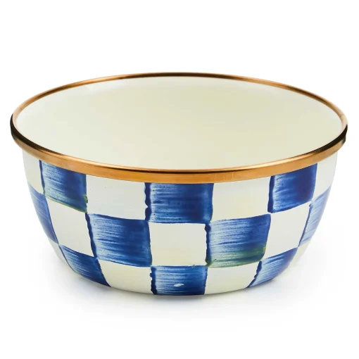 MacKenzie-Childs Bar Entertaining|Serveware<Royal Check Pinch Bowl