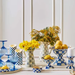 MacKenzie-Childs Bar Entertaining|Serveware<Royal Check Pinch Bowl
