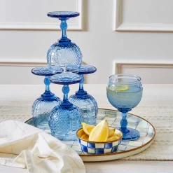 MacKenzie-Childs Bar Entertaining|Serveware<Royal Check Pinch Bowl