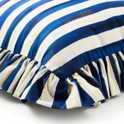 MacKenzie-Childs Pillows, Throws, & Cushions<Royal Check Ruffle Throw Pillow