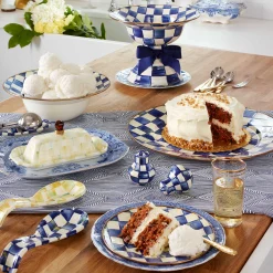 MacKenzie-Childs Table Accessories|Serveware<Royal Check Salt  Pepper Shakers