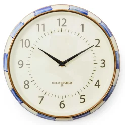 MacKenzie-Childs Room Accents<Royal Check School Wall Clock